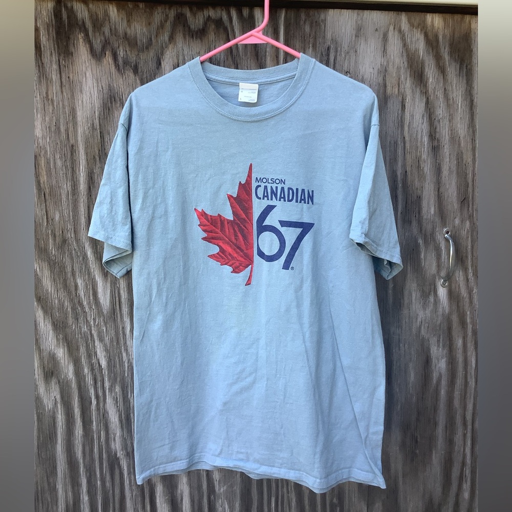 Port & company large unisex tshirt molson Canadian 67